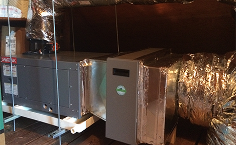 Spacepak-Air-Handler-With-Media-Filter